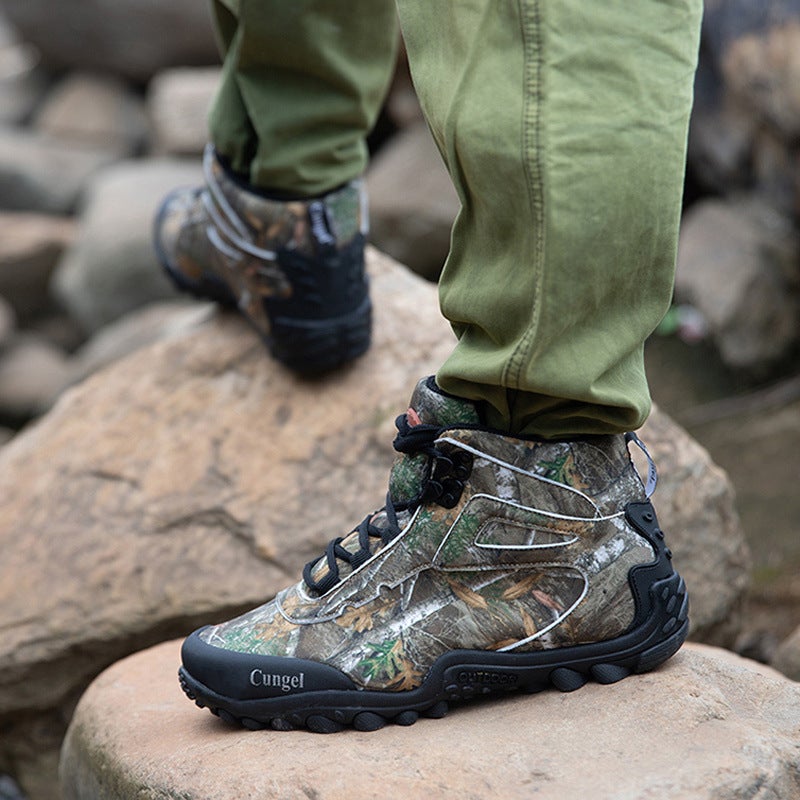 Men'S E-Commerce Specializes In Outdoor Camouflage Hiking Shoes, Casual Non-Slip, Wear-Resistant, Breathable Large Size Hiking Shoes And Boots - Image 5