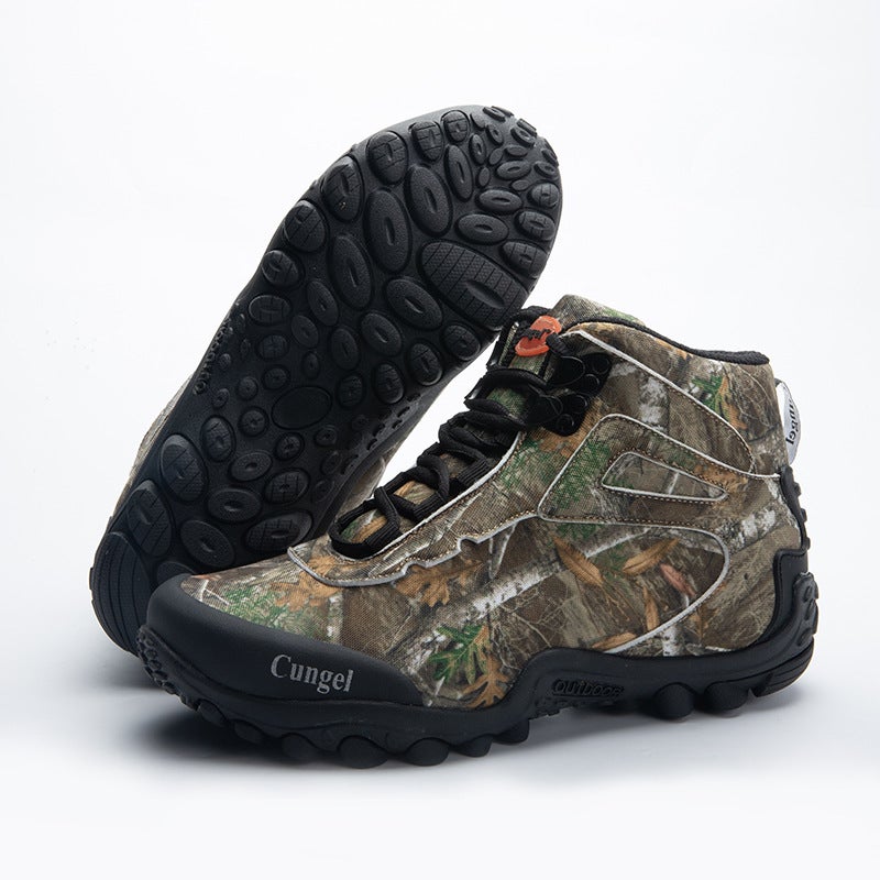 Men'S E-Commerce Specializes In Outdoor Camouflage Hiking Shoes, Casual Non-Slip, Wear-Resistant, Breathable Large Size Hiking Shoes And Boots - Image 2