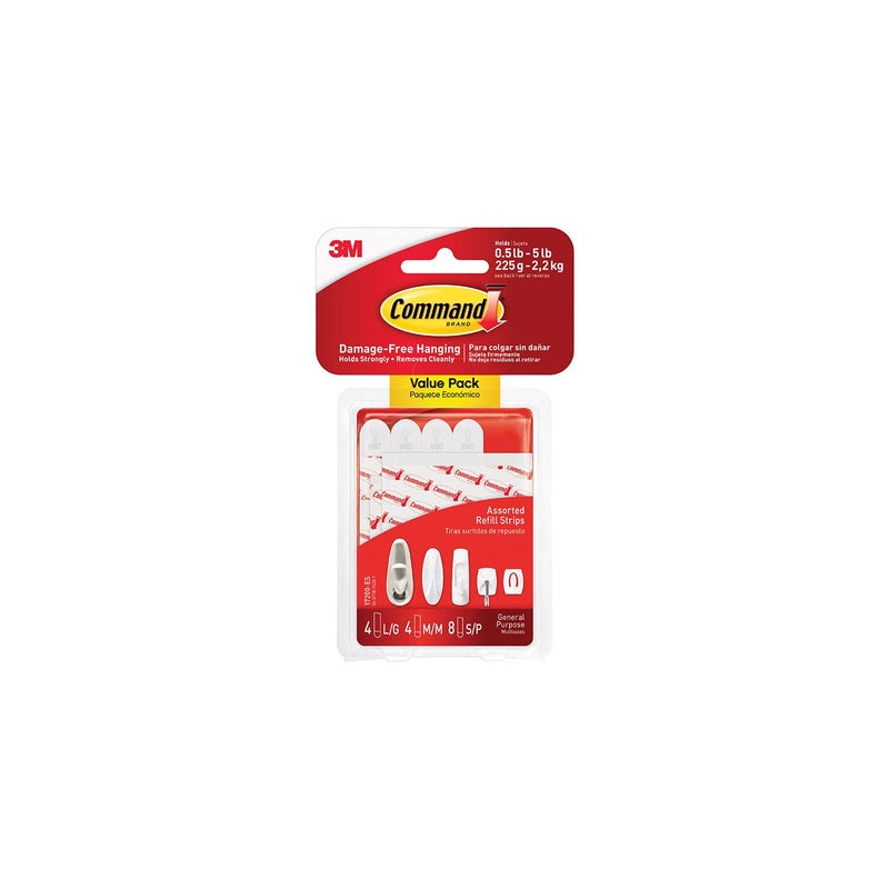 Command Strips 17200CL Command™ Adhesive Strips - Image 4