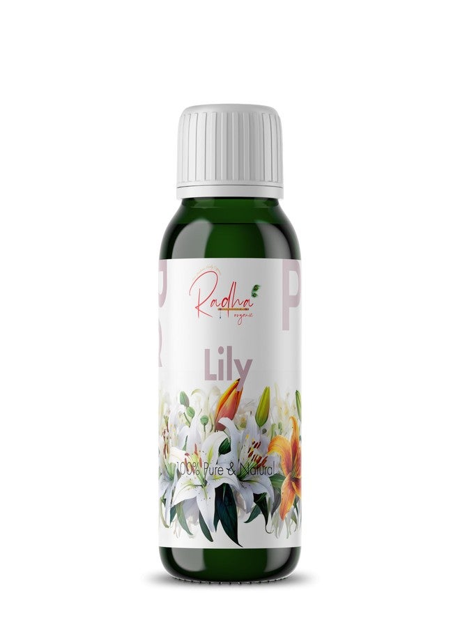 Radha Organic Lily Essential Oil - 100% Pure & Natural Therapeutic Grade - Aromatherapy Lily of valley Oil for Diffuser, Yoga - Lily Oil for Skin, Aromatherapy, Bath Bombs, Soaps & Candles - 10 ml - Image 1