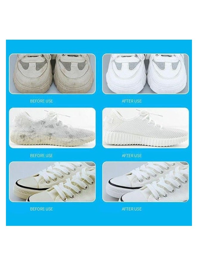 Spaceshoop Sneaker Cleaner White Shoes - 100ml White Shoe Cleaning Cream | No Wash Running Shoe Cleaner, Shoe Whitener for Sneakers, Shoe Whitener Sneaker Cleaner for Sneakers (1PC) - Image 2