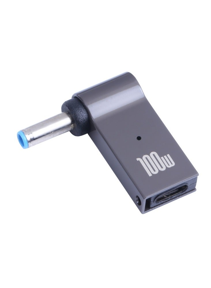 Terabyte 100W USB-C / Type-C Female to DC 4.5x3.0mm Male Computer Charging Adapter for HP