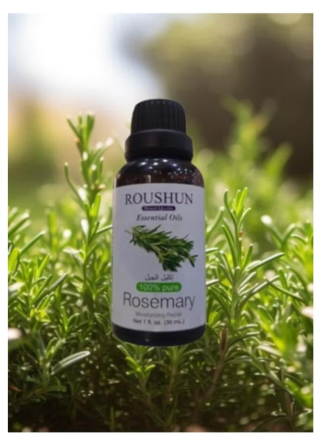 ROUSHUN Pure Rosemary Essential Oil Clear 30ml - Image 1
