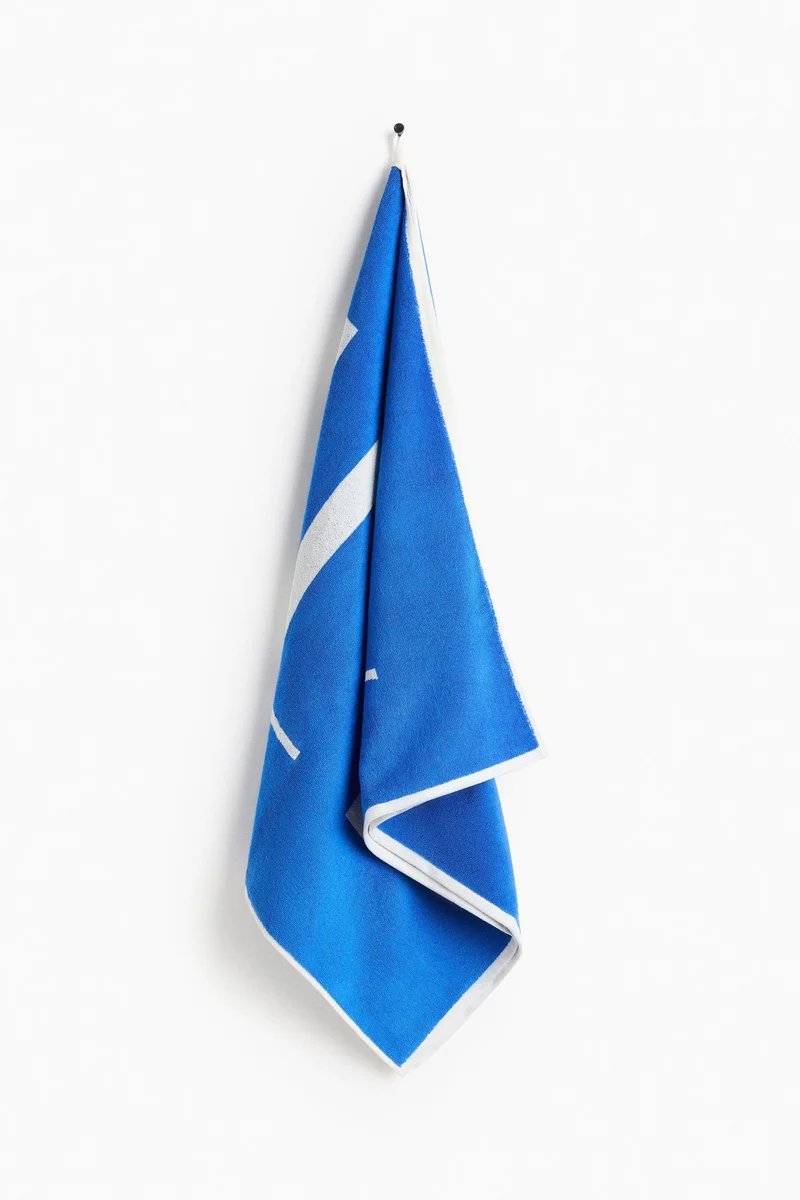H&M Text-motif cotton beach towel