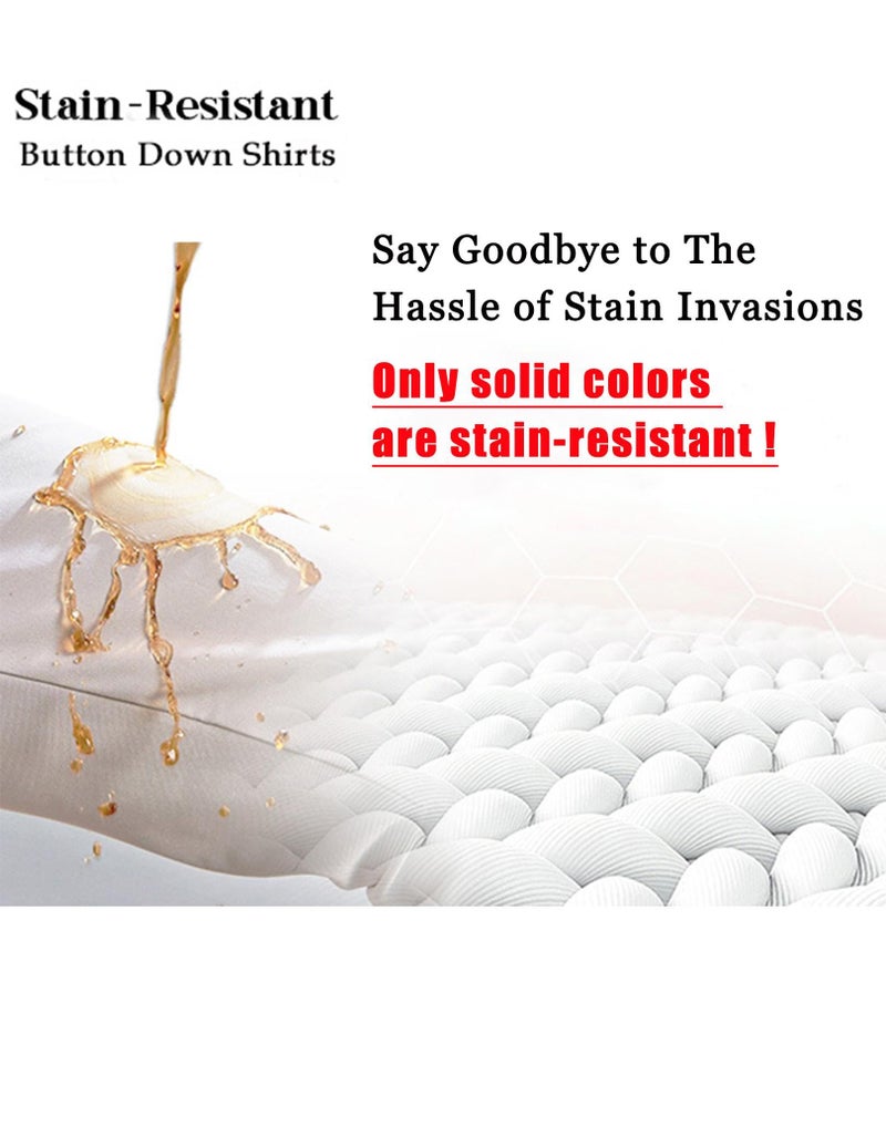 Zeagoo Button Down Shirts for Women Long Sleeve Burgundy Shirt Business Casual Tops Collared Work Blouses Spring Clothes L - Image 4