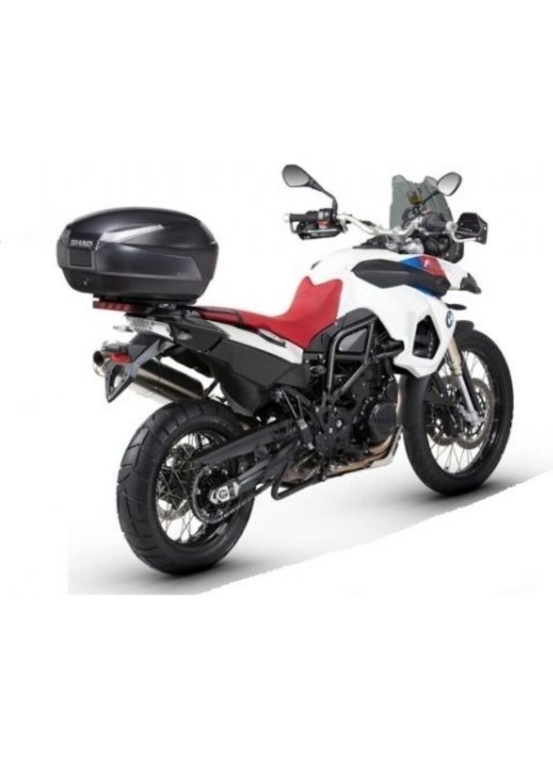 Ebakbak Motorcycle Backpack Titanium Black Dark Gray Engine Rear Topcase 48 Liters  - Image 4