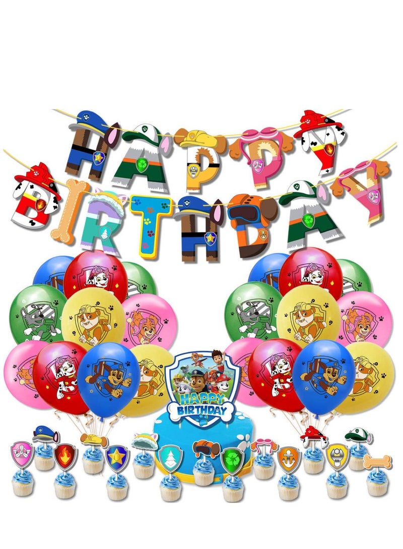 Complete Birthday Theme Party Set for Kids – Perfect for Girls & Boys – All-in-One Decoration Kit with Balloons, Banner, Tableware & More – Ideal for 1st to 10th Birthday Celebrations - Image 4