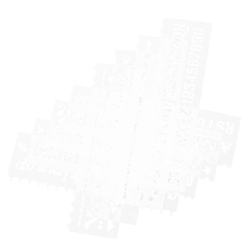 📦 قوالب حروف للتلوين بنمط كرتونية طويلة للمشاريع الفنية والأعمال اليدوية - Image 5