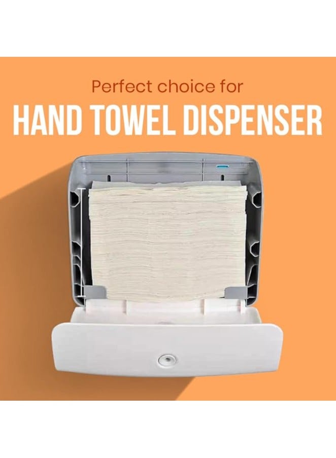 Midwest 150-Sheet Interfold Tissue Hand Towel - Embossed (Paper, Pack of 3 Box) - Image 4