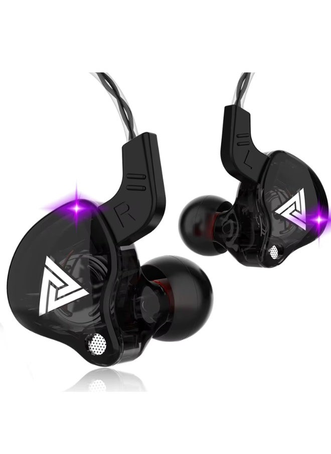 QKZ QKZ AK6 Universal 3.5mm in Ear Earphone HiFi Sport Headphones Wired Headphone Headset Music Earbuds.  - Image 1