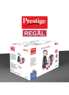 PRESTIGE Prestige 750 Watts Regal Mixer Grinder with 4 Jars (3 Stainless Steel Jars + 1 Juicer Jar)| Black  - Image 5