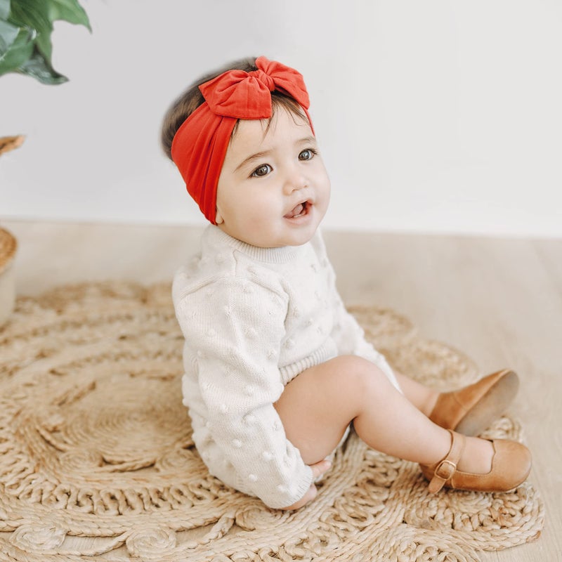 Prohouse 16PCS Baby Nylon Headbands Hairbands Hair Bow Elastics for Baby Girls Newborn Infant Toddlers Kids - Image 3