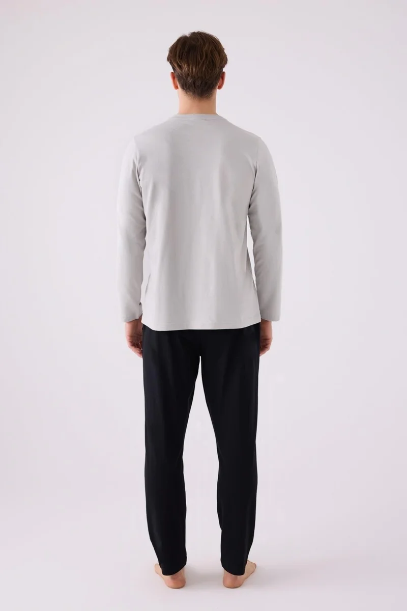 ارنيتا Cotton Winter Men's Pajama Set, Lined Inside