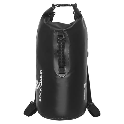 ROCK CLOUD Dry Bag Waterproof 20L Dry Sack for Kayaking Rafting Boating Beach Surfing Swimming Canoe Camping Hiking Fishing Ski - Image 1