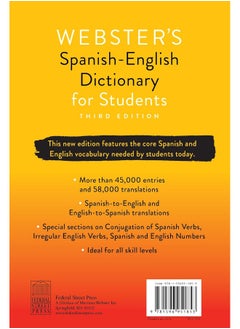 Webster's Spanish-English Dictionary for Students,  - Image 2