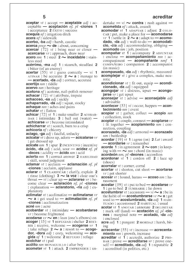 Webster's Spanish-English Dictionary for Students,  - Image 4