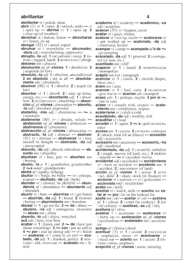 Webster's Spanish-English Dictionary for Students,  - Image 3