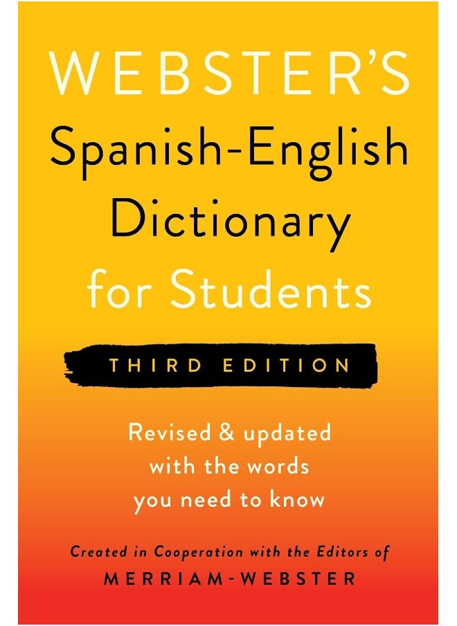 Webster's Spanish-English Dictionary for Students,  - Image 1