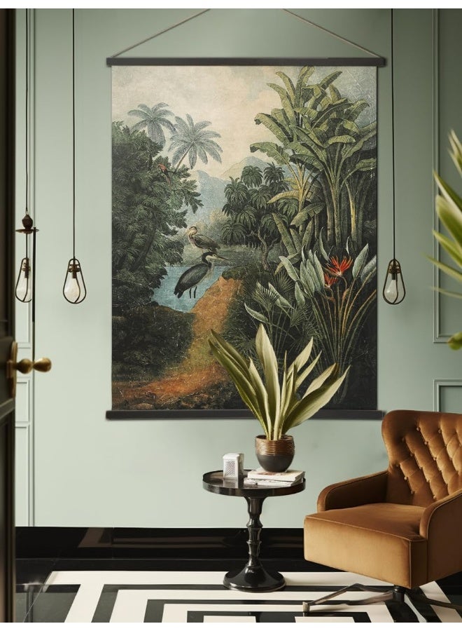 Home Trove Diovanda Wall Art | Oversized Hanging Poster Of Tropical Rainforest  - Image 2