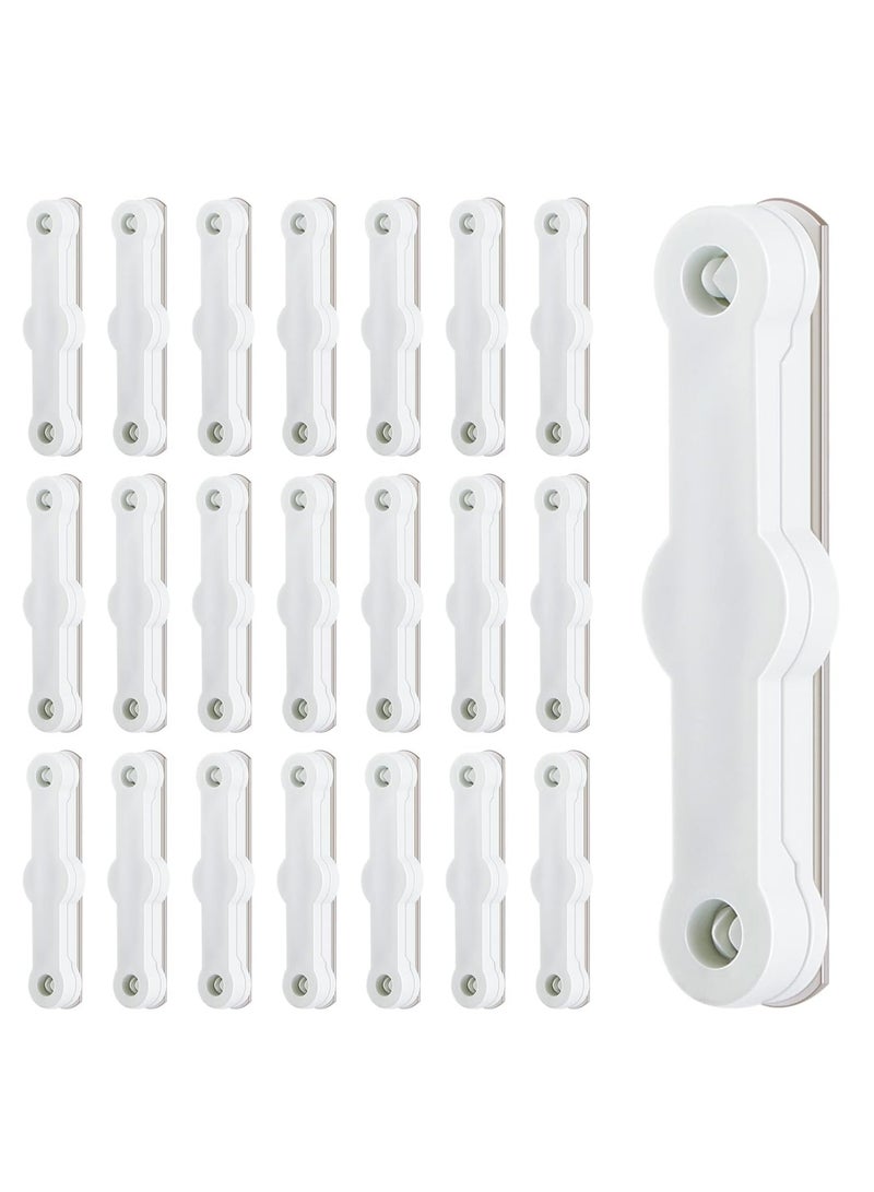 KASTWAVE شريط مغناطيسي لشاشة 24 قطعة، شريط مغناطيسي لشبكة الحشرات للنوافذ، شرائط مغناطيسية ذاتية اللصق لشبكات النوافذ الطائرة، ستائر شبكية، ستائر أبواب، تمنع دخول الحشرات/ الذباب - Image 1