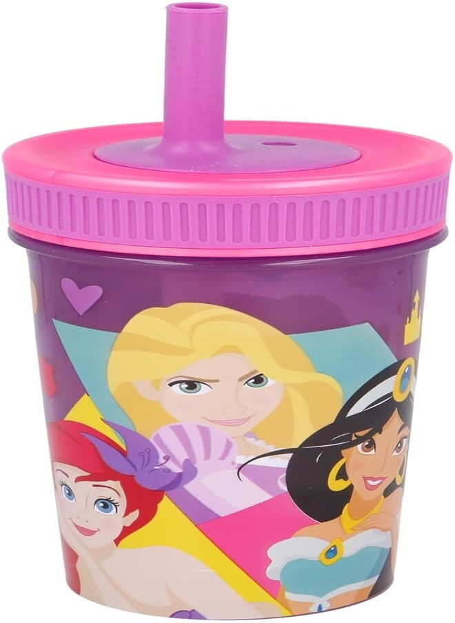 STOR STOR LEAK PROOF SILICONE STRAW PRINCESS 