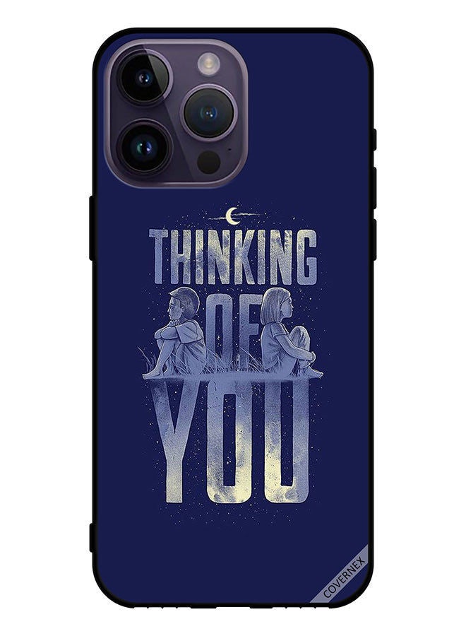 Covernex Protective Case Cover For Apple iPhone 14 Pro Max Thinking Of You - Image 1