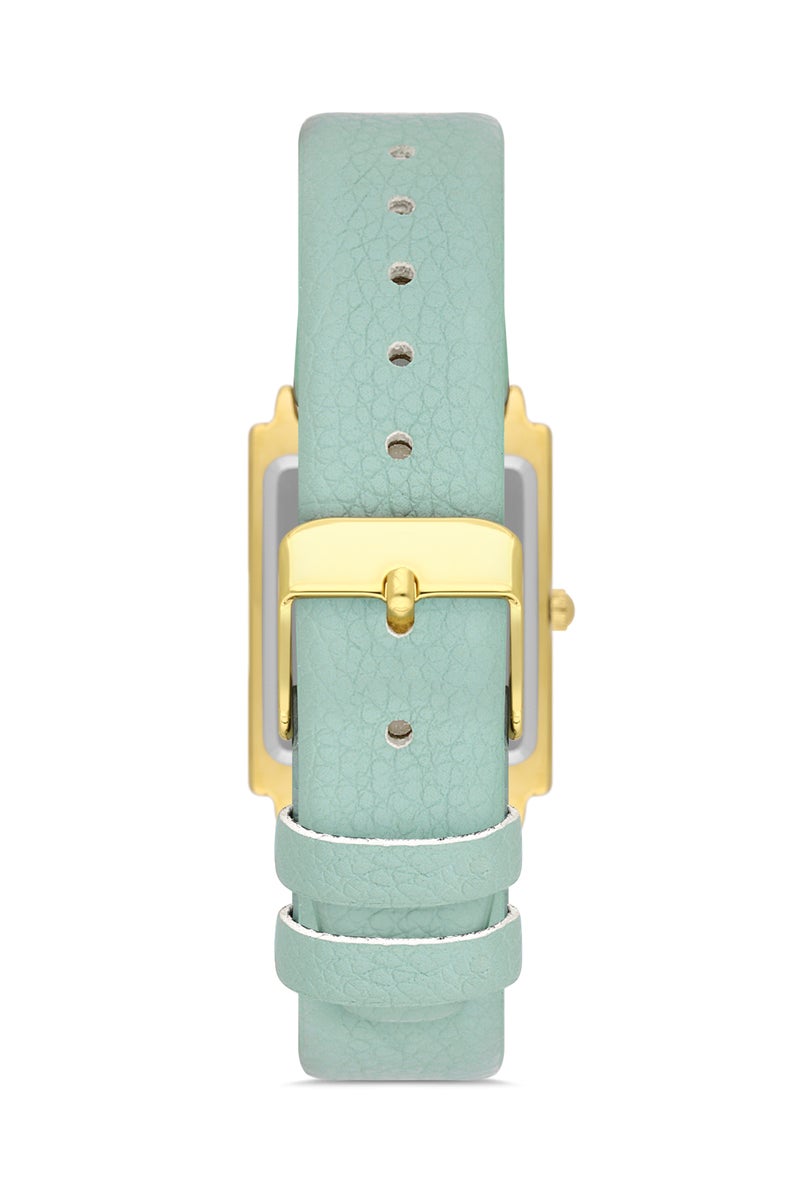 OMAX ساعة معصم نسائية | تناظرية | حزام جلد | تصميم أنيق - Image 3