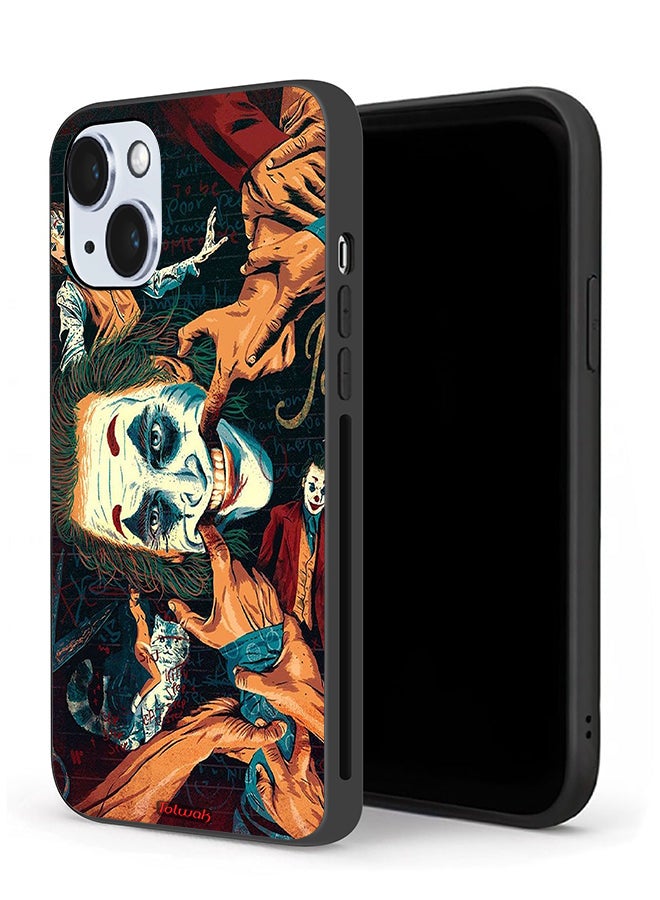 Tolwak Apple iPhone 14 Protective Case Joker Art - Image 1