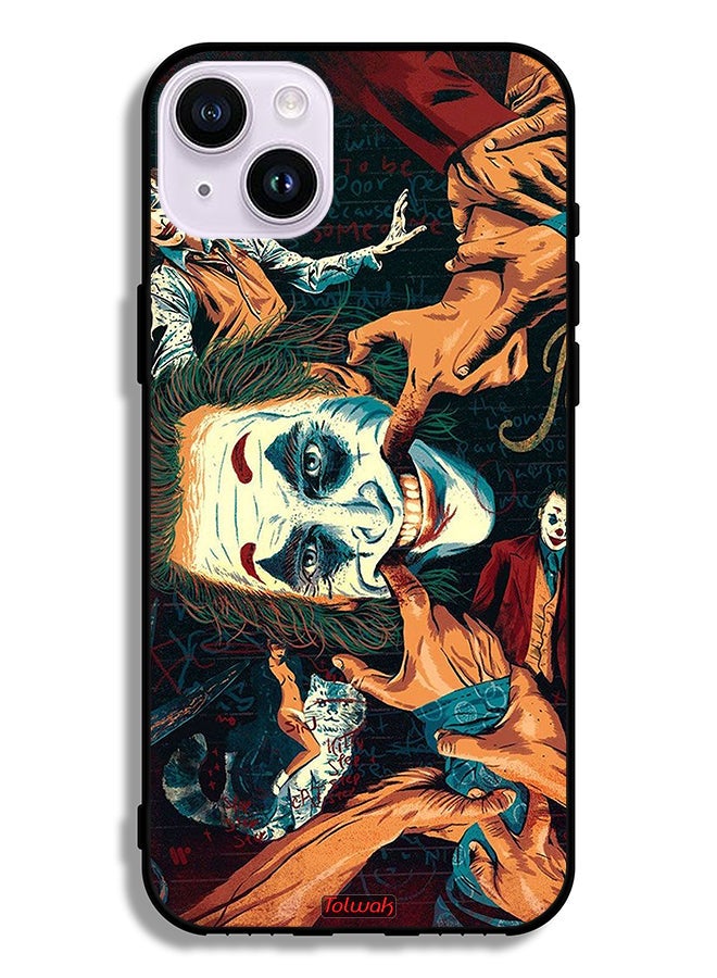 Tolwak Apple iPhone 14 Protective Case Joker Art - Image 2