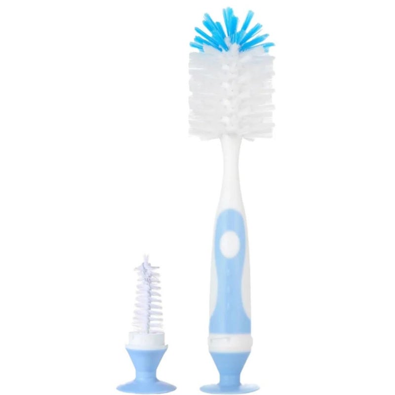 Children Pacifier Brush Milk Bottle Water Cup Cleaning Brush Can Stand Milk Bottle Brush Function Two in One - Image 1