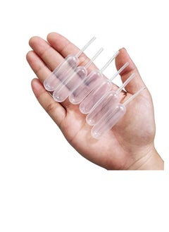Excefore Cupcakes Pipettes,100 Pcs 4ml Clear Plastic Transfer Liquid Dropper Pipettes, Suitable for Chocolate or Strawberries Cupcakes, Ice Cream, Mini Cakes, Waffles, Kitchen Supplies  - Image 4