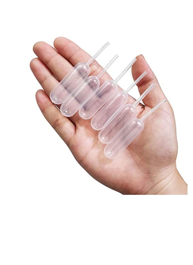 Excefore Cupcakes Pipettes,100 Pcs 4ml Clear Plastic Transfer Liquid Dropper Pipettes, Suitable for Chocolate or Strawberries Cupcakes, Ice Cream, Mini Cakes, Waffles, Kitchen Supplies  - Image 4