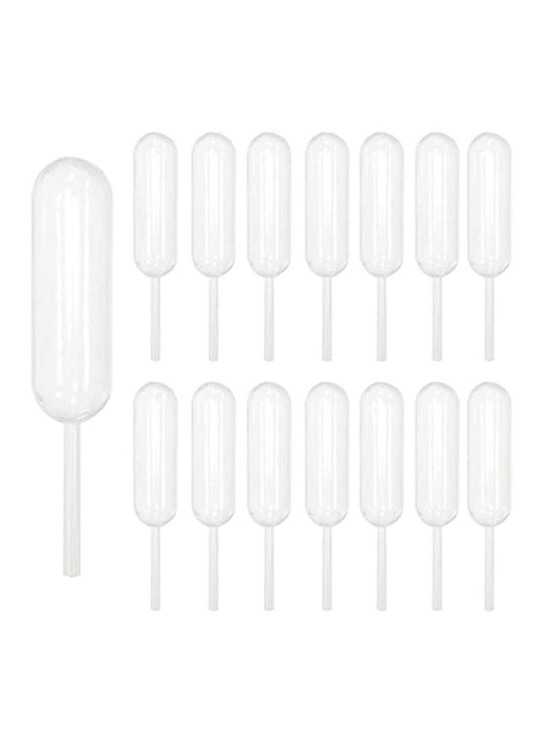 Excefore Cupcakes Pipettes,100 Pcs 4ml Clear Plastic Transfer Liquid Dropper Pipettes, Suitable for Chocolate or Strawberries Cupcakes, Ice Cream, Mini Cakes, Waffles, Kitchen Supplies  - Image 1