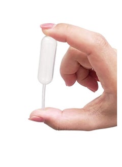 Excefore Cupcakes Pipettes,100 Pcs 4ml Clear Plastic Transfer Liquid Dropper Pipettes, Suitable for Chocolate or Strawberries Cupcakes, Ice Cream, Mini Cakes, Waffles, Kitchen Supplies  - Image 2