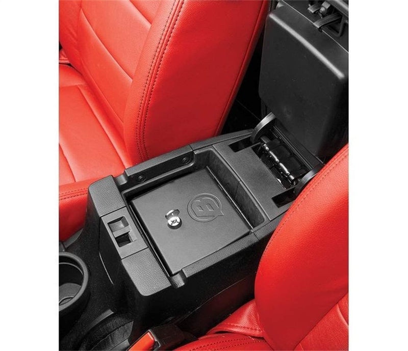 Bestop 4264301 Center Console Lockbox for 2011-2018 Wrangler JK 2-door/4-door - Image 2