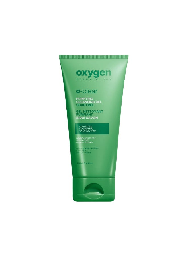 Oxygen O-Clear Purifying Cleansing Gel 200 ml