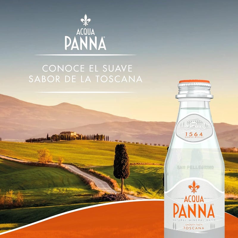 Acqua Panna مياه الينابيع الطبيعية أكوا بانّا - 24 زجاجة (250 مل لكل منها) - Image 4