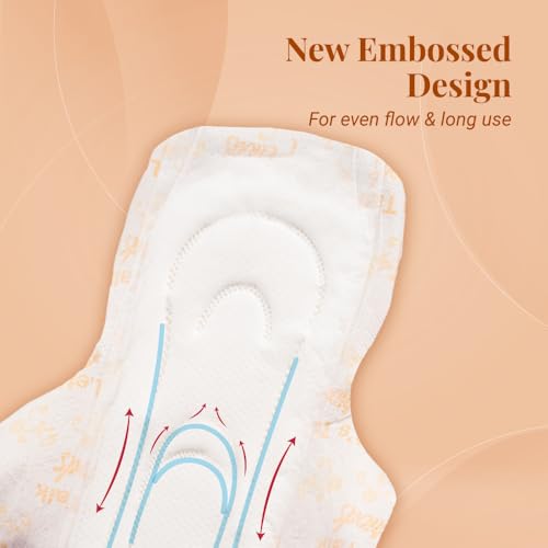 Niine Dry Comfort XL Sanitary Pads for Women |36 Pads, Pack of 1| 282 mm Long| Fast Absorption| Prevents Wetness & Leakage| Enjoy Leak-free Periods |With Anti-Leak Flow Channel - Image 5