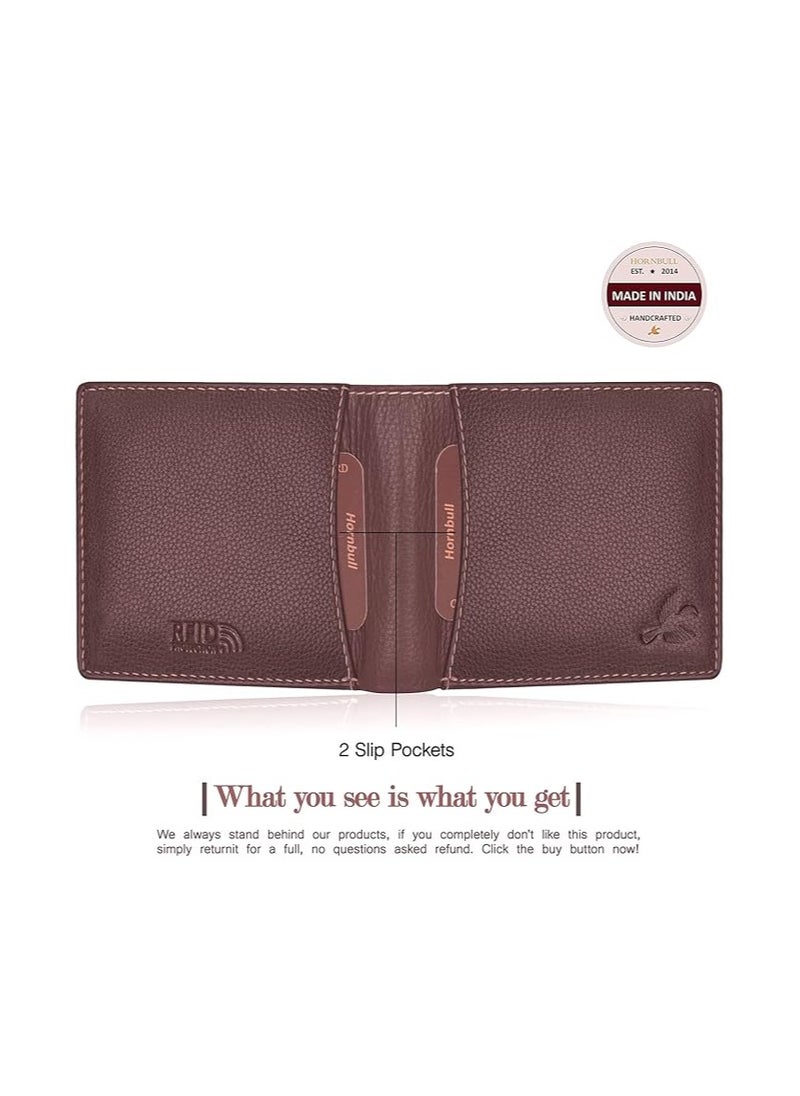 HORNBULL HORNBULL Wallet For Men | Brown Wallet and Belt Gift Hamper for Men | Leather Wallets for men | Men’s Combo Gift Set  - Image 5