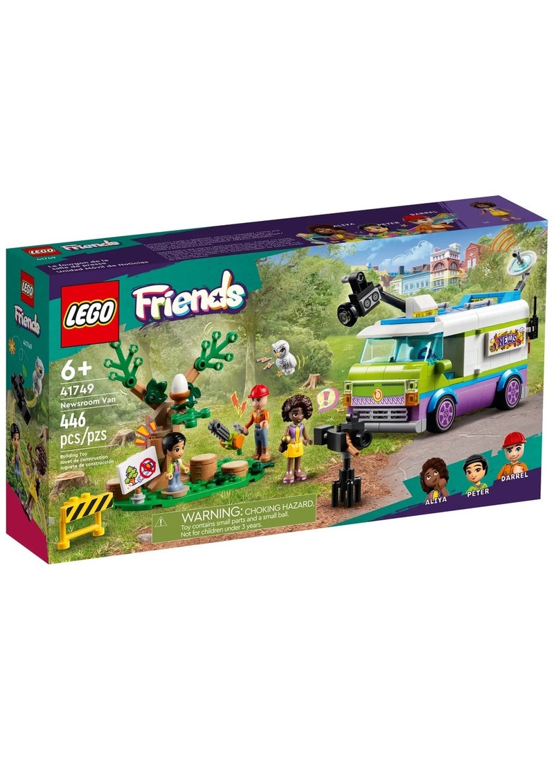 LEGO LEGO - Newsroom Van 446 Pieces - 41749  - Image 1