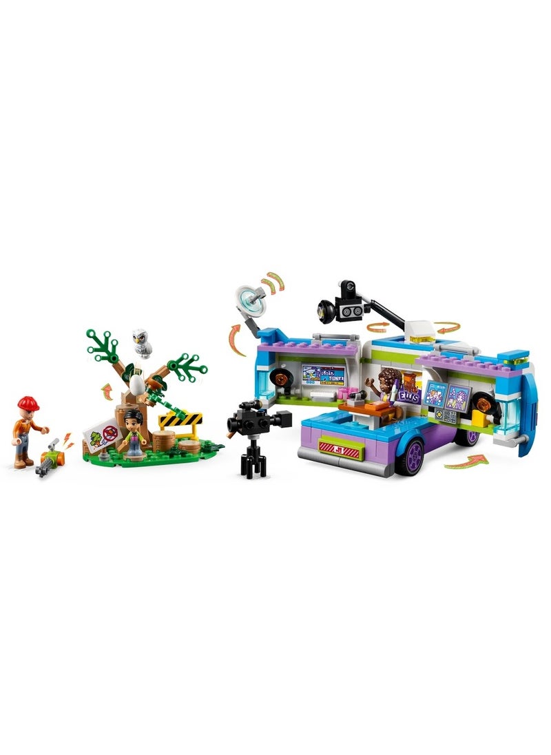 LEGO LEGO - Newsroom Van 446 Pieces - 41749  - Image 3