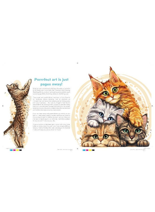 Creative Cats Coloring Book: Cat-tastic Kitties to Color - More Than 100 Pages to Color! - Image 4