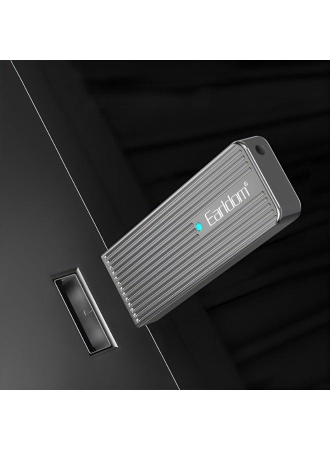 Earldom ET-BR23 Bluetooth Audio Receiver – Version 5.3 – High-Definition Sound and Supports Wireless Calls – Compatible with All Devices - Image 2