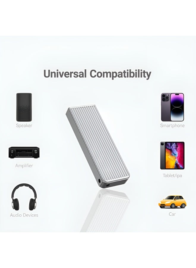 Earldom ET-BR23 Bluetooth Audio Receiver – Version 5.3 – High-Definition Sound and Supports Wireless Calls – Compatible with All Devices - Image 5