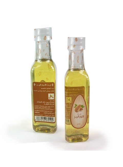 Bitter almond oil for the body
