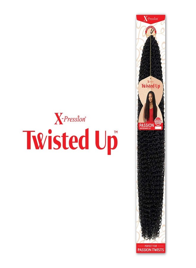 x-pression MULTI PACK DEALS! Outre Crochet Braids X-Pression Twisted Up Passion Water Wave 24" (1-PACK, 425) - Image 4