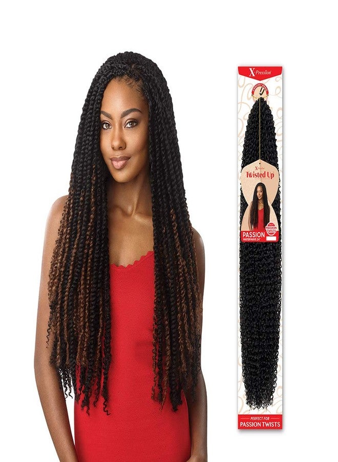 x-pression MULTI PACK DEALS! Outre Crochet Braids X-Pression Twisted Up Passion Water Wave 24" (1-PACK, 425) - Image 2