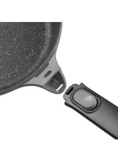 Berghoff Gem Stay Cool Grilled Square Pan with Removable Handle Gray 24 cm  - Image 3