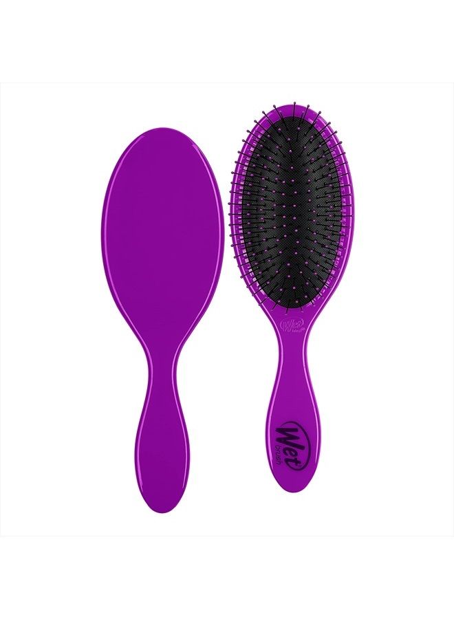 Wet Brush Original Detangling Hair Brush, Purple - Ultra-Soft IntelliFlex Bristles - Detangler Brush Glide Through Tangles With Ease For All Hair Types - For Women, Men, Wet & Dry Hair - Image 1