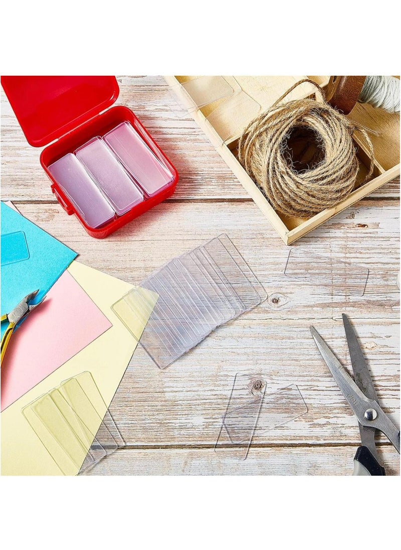 60 pieces of transparent multi-use adhesive for the hijab